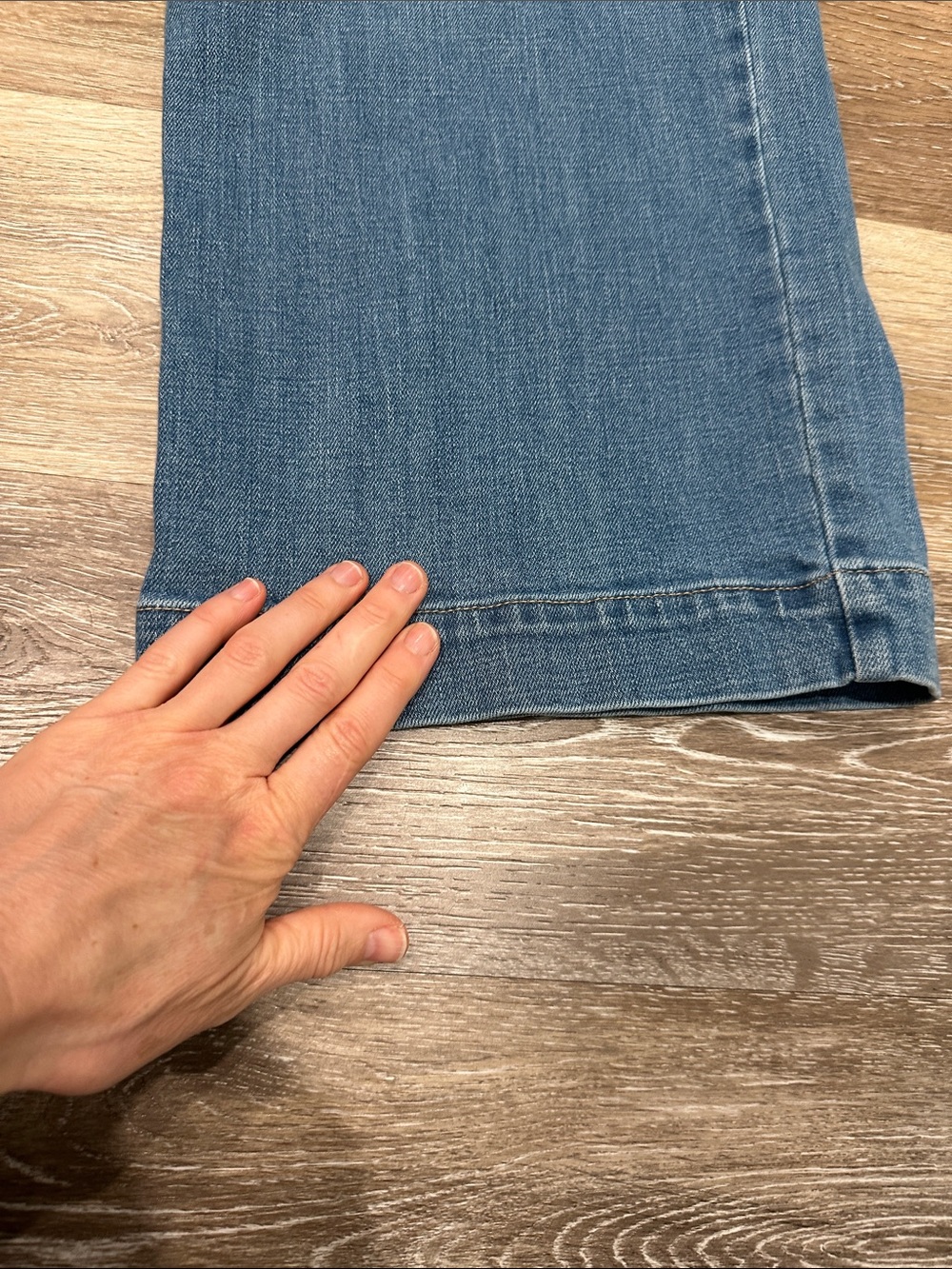 KanCan Medium Blue Straight Leg Denim Jeans - Picture 11 of 12